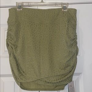 HALARA Light Green Patterned Pencil Skirt NWT size XL